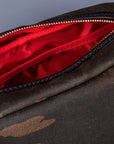 Croots Waxed Canvas Wash Bag Camo