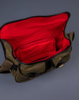 Croots Waxed Canvas Carryall Bag Olive
