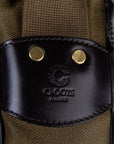 Croots Waxed Canvas Carryall Bag Olive