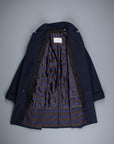 Cohérence Corb II Coat Gabardine Dark Blue