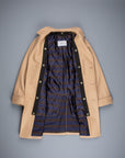 Cohérence Corb Melton Jersey overcoat camel