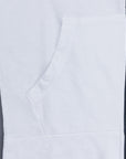 James Perse Vintage Cotton Zip Hoodie White