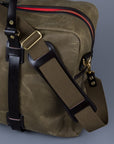 Croots Vintage Waxed Canvas Holdall Olive - Large