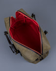 Croots Vintage Waxed Canvas Holdall Olive - Large