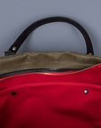Croots Vintage Waxed Canvas Holdall Olive - Large