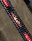 Croots Vintage Waxed Canvas Holdall Olive - Large