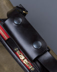 Croots Vintage Waxed Canvas Holdall Olive - Large