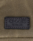 Croots Vintage Waxed Canvas Holdall Olive - Large