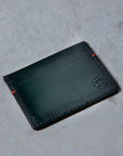 Croots Malton Bridle Leather Credit Card Holder Racing Green
