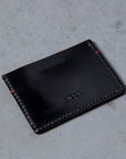 Croots Malton Bridle Leather Credit Card Holder Black