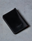 Croots Malton Bridle Leather Passport Wallet Black