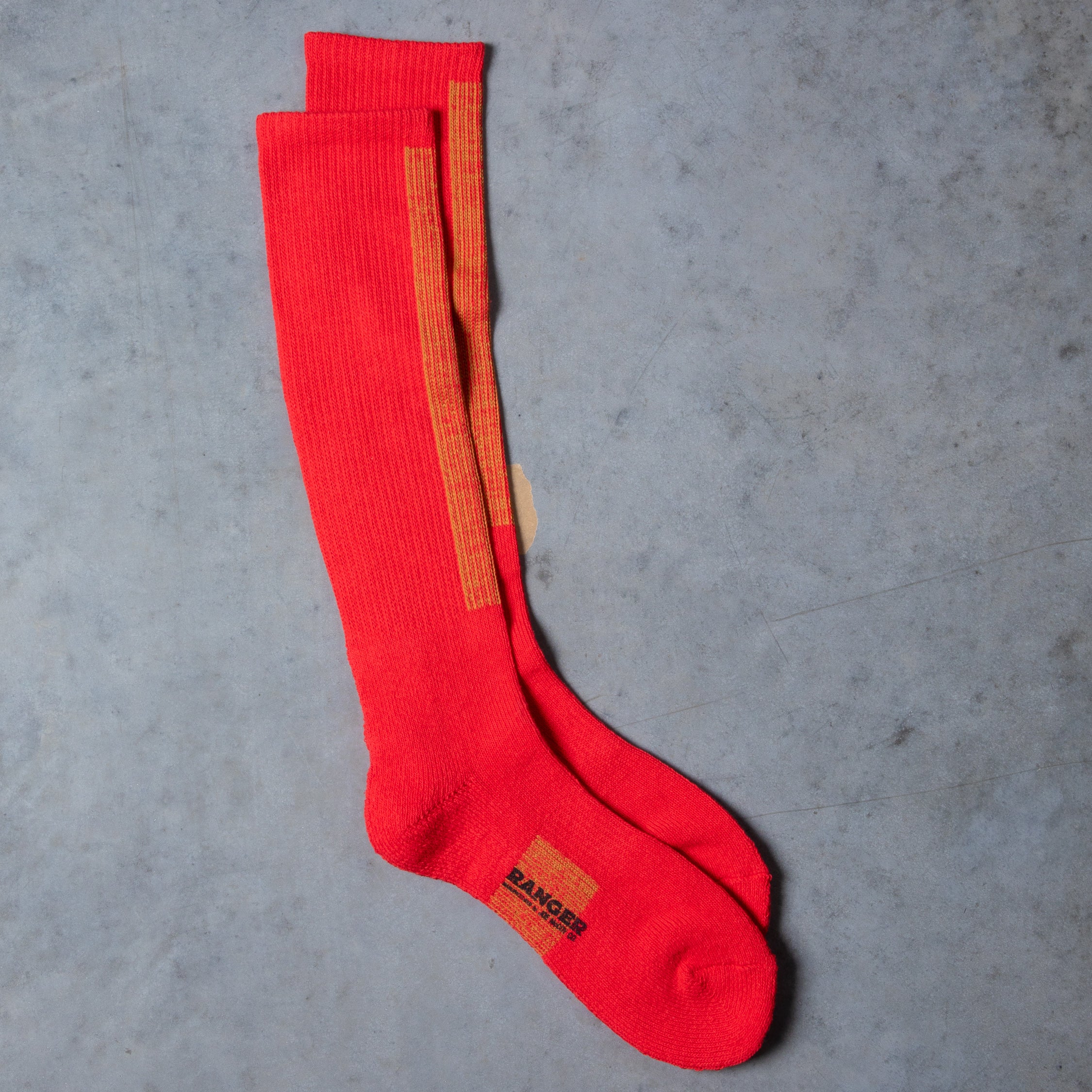 The Real McCoy&#39;s Boot Socks &#39;Ranger&#39; Red