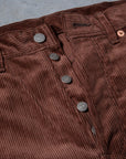 The Real McCoy's Corduroy Trousers Brown Lot. 906