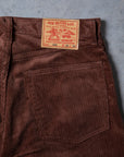 The Real McCoy's Corduroy Trousers Brown Lot. 906