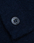 Drumohr Luxury 30G Cashmere Polo Blu Notte