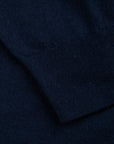 Drumohr Luxury 30G Cashmere Roll Neck Blu Notte