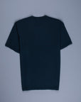 James Perse Elevated Lotus Jersey Short Sleeve Crew Neck Tee French Navy