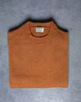 William Lockie x Frans Boone Nis Cashmere Crew Neck Toffee