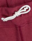 The Real McCoy's 9 Oz Loopwheel Shorts Maroon