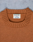 William Lockie x Frans Boone Nis Cashmere Crew Neck Toffee