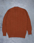 William Lockie Chirnside Cashmere Cable Crew Neck Volkan