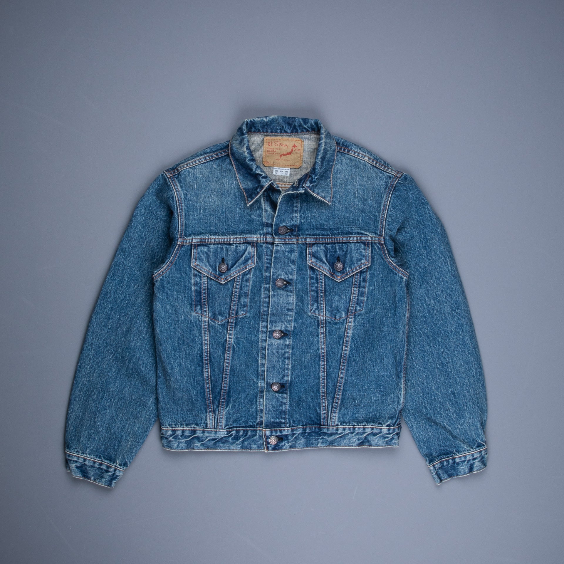 Orslow denim Real used trucker jacket - Main Image