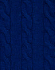William Lockie Chirnside Cashmere Cable Crew Neck Inchiostro