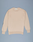 William Lockie x Frans Boone 30 gauge Loro Piana Merino's Crew Neck Sandstorm