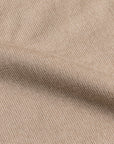 William Lockie x Frans Boone 30 gauge Loro Piana Merino's V-Neck Sandstorm