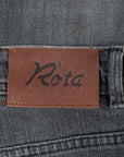 Rota comfort 5 pocket jeans black wash