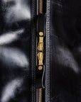 Croots Bridle Leather Holdall Black - Large