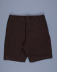 Remi Relief Side seamless vintage chino easy shorts Brown