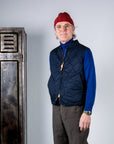 Manifattura Ceccarelli Quilted Vest Navy