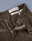 Remi Relief Corduroy stretch pants Khaki