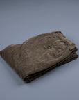 Remi Relief Corduroy stretch pants Khaki