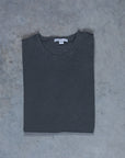 James Perse Crew Neck Reverse Slub Jersey T-Shirt Fin Pigment