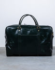 Croots Bridle Leather Holdall Racing Green - Large