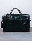Croots Bridle Leather Holdall Racing Green - Large