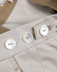 The Real McCoy's Joe McCoy 1950s Cotton Chino Trousers Beige