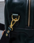 Croots Bridle Leather Holdall Racing Green - Large