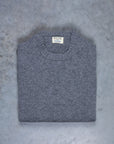 William Lockie x Frans Boone Nis Cashmere Crew Neck Dolomite/Heron