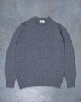William Lockie x Frans Boone Nis Cashmere Crew Neck Dolomite/Heron