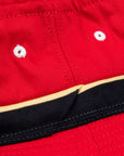 The Real McCoy's Cotton Fishing Bucket Hat Red