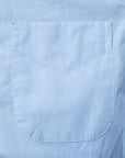 Gitman Vintage x Frans Boone Japanese woven poplin blue