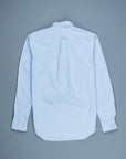 Gitman Vintage x Frans Boone Japanese woven poplin blue