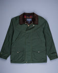 Manifattura Ceccarelli Rain Caban Dry Wax cloth Green