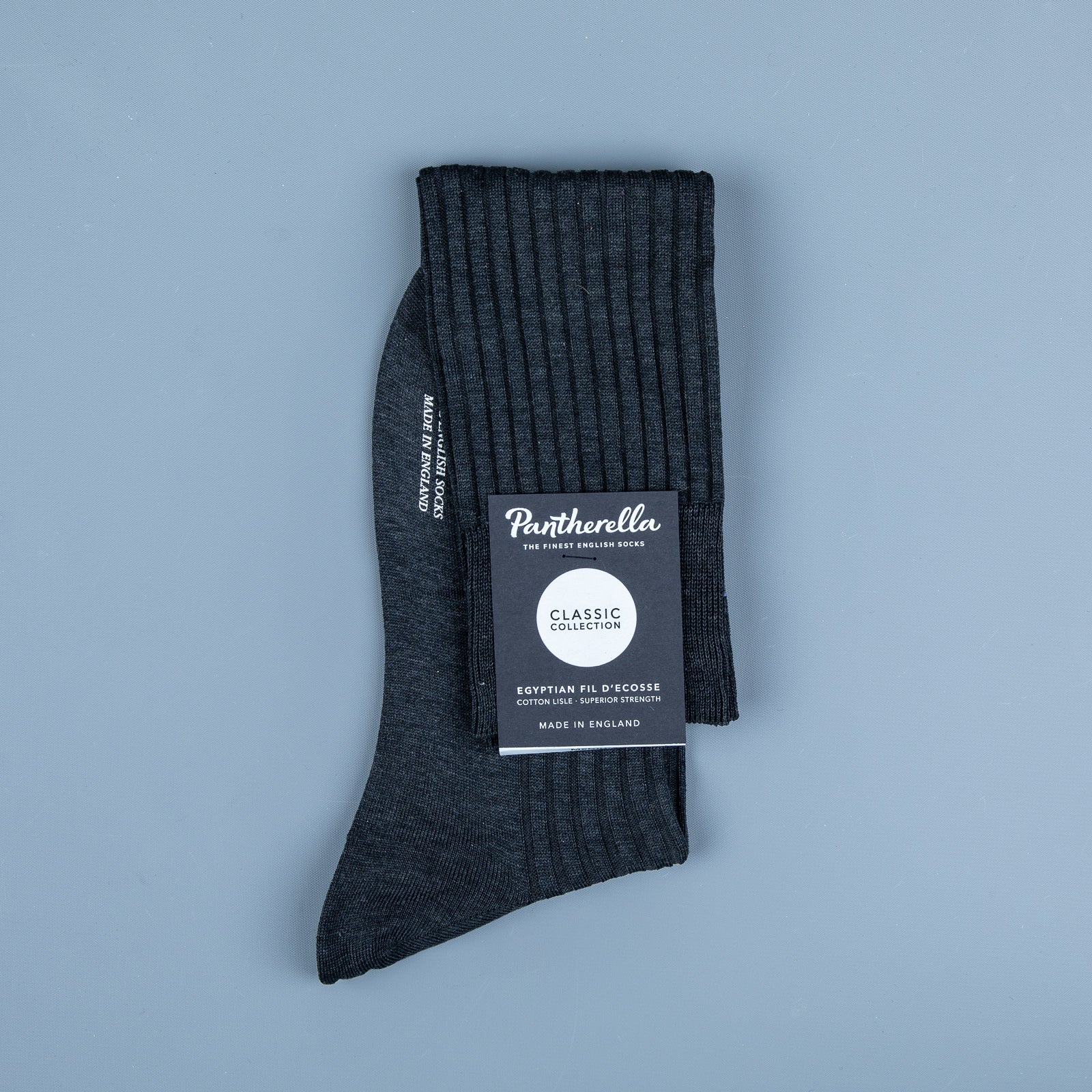 Pantherella Danvers Knee-High Dark Grey Mix  Frans Boone Store