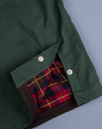 Manifattura Ceccarelli Rain Caban Dry Wax cloth Green