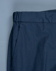 Incotex Model 64 Popelino Drawstring Pants Blu Scuro