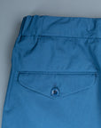 Incotex Model 64 Popelino Drawstring Pants Blu Medio